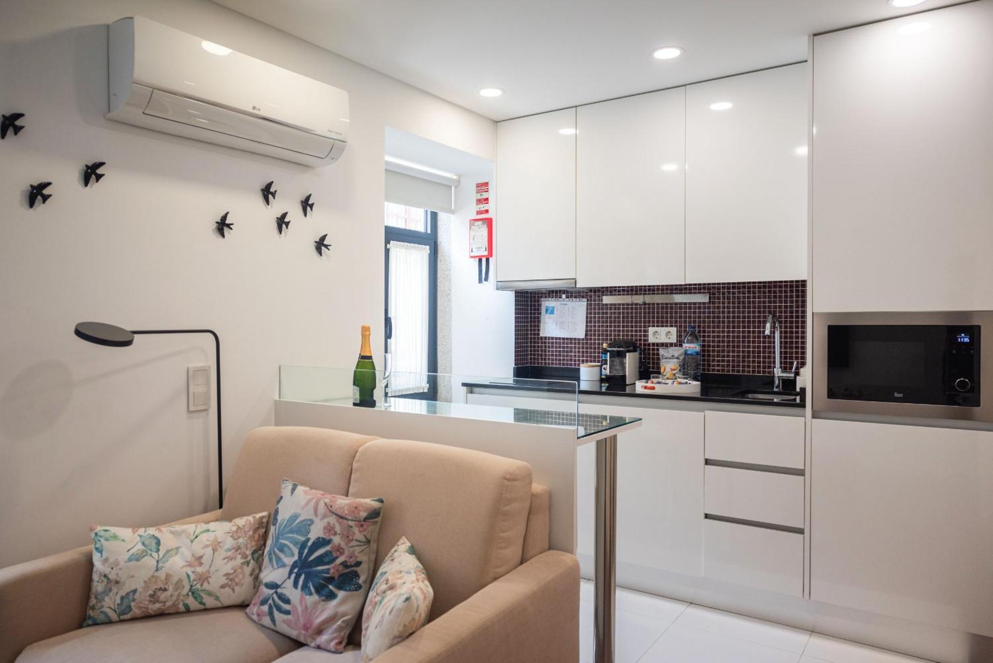 Central Luxury Apartment W Ac Downtown And Metro Porto Eksteriør bilde